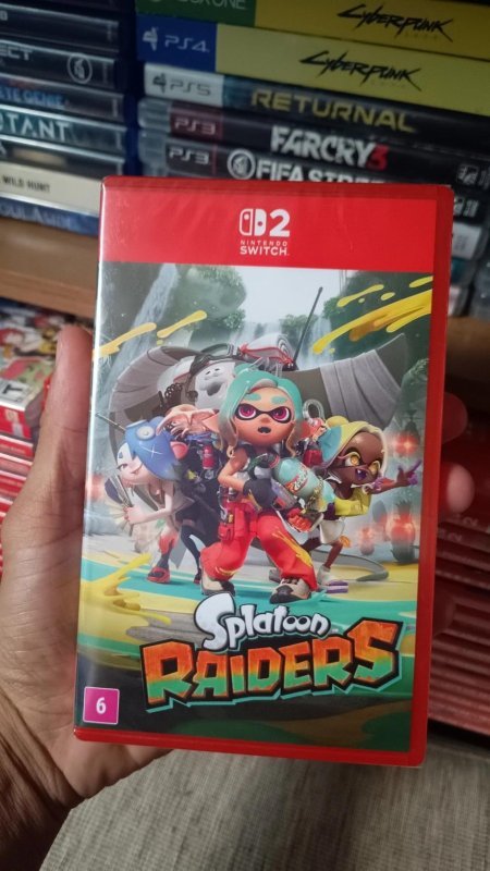 Splatoon Raiders – Nintendo Switch 2 + Frete Grátis