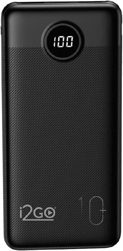 I2GO, Carregador Portátil (Power Bank) Ultra Rápido 10000mAh, Power Delivery 20W