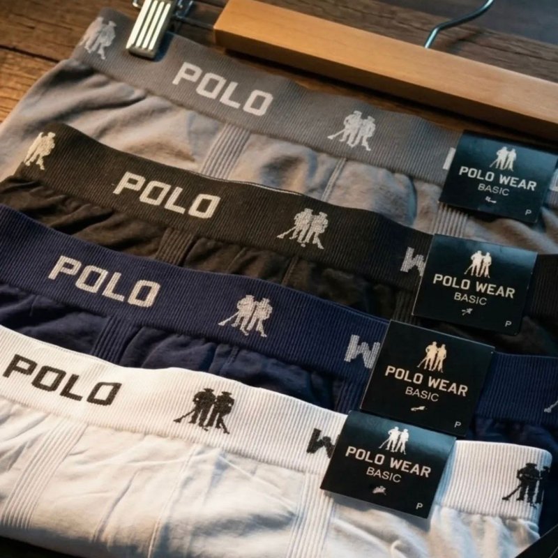 Kit 10 Cuecas Boxer Sem Costura Polo Wear Sortido (M ao GG)