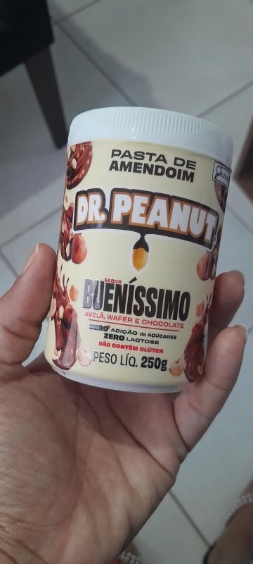 Dr. Peanut Pasta de Amendoim Bueníssimo 250g - Com Whey Protein + Frete Grátis