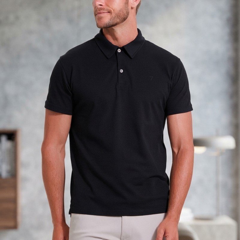 Camisas Masculinas Polo De Alta Qualidade Seven Line