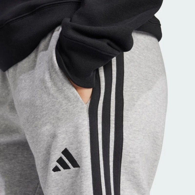 Calça Essentials French Terry Cuffed 3 Listras adidas
