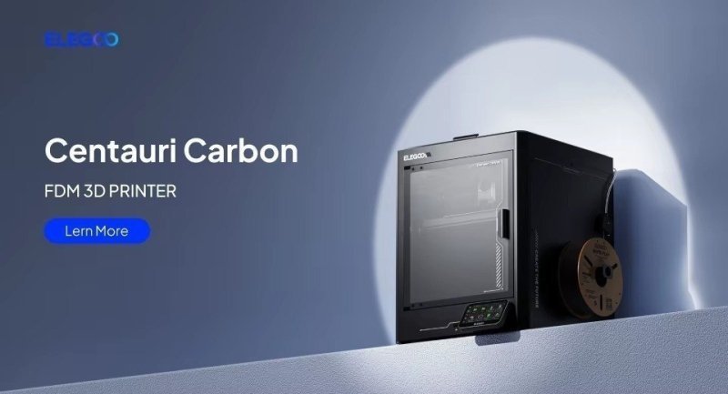 Impressora 3D ELEGOO Centauri Carbon, Impressão em Alta Velocidade CoreXY