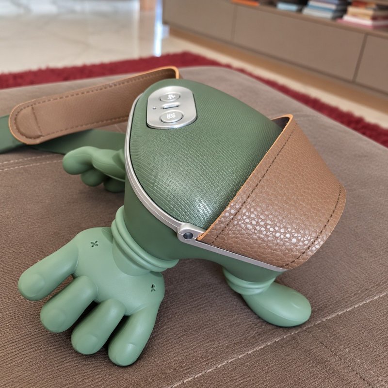 Massageador Pescoço Ombro Recarregável Maozinha Deep 3d + Frete Grátis