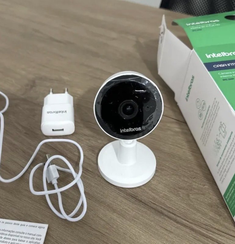 Câmera Intelbras IM1 Full HD 2MP com Alerta de Movimento Wi-Fi