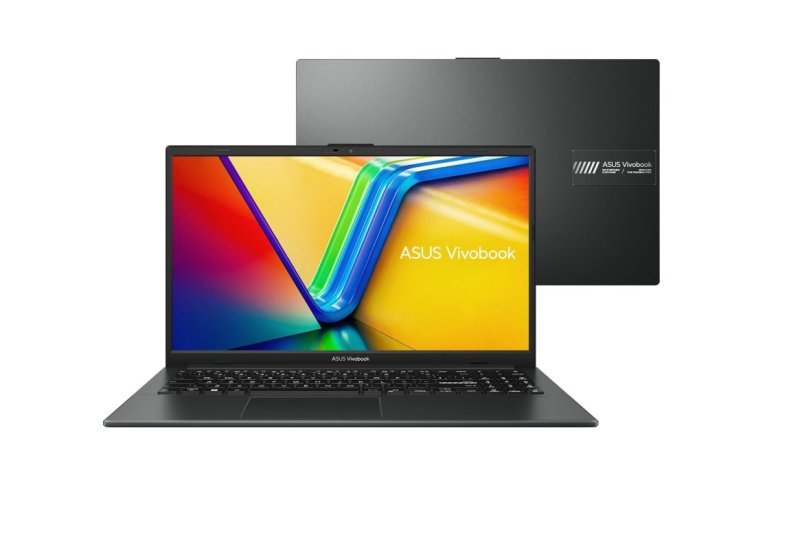 Notebook ASUS VivoBook Go 15, AMD RYZEN 5 7520U, 8GB + 256GB, KeepOS, Tela 15,6" FHD, Preto