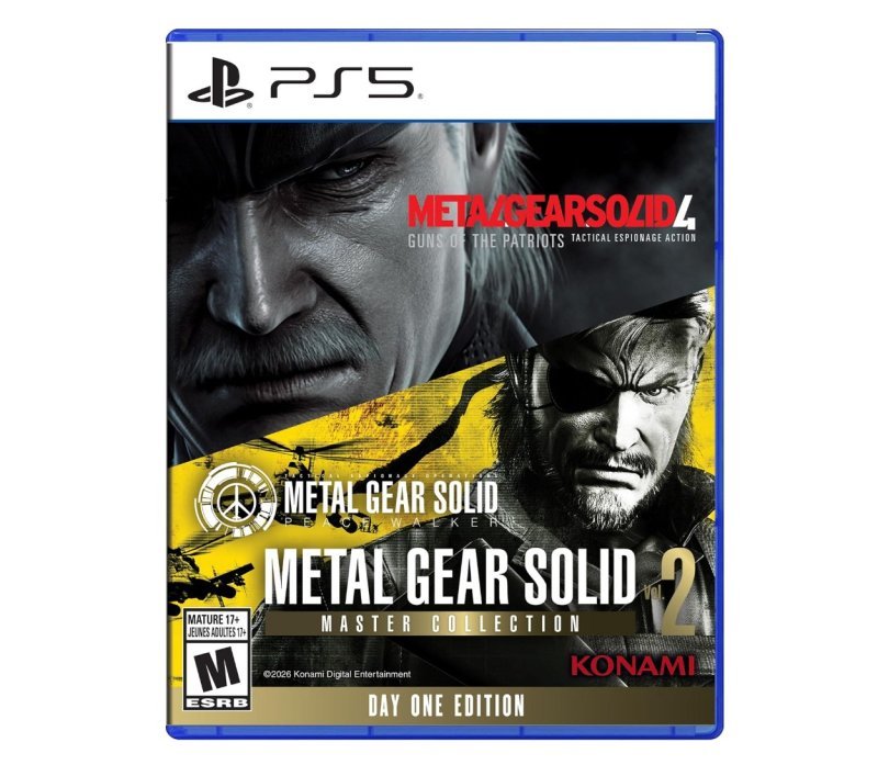 Jogo Metal Gear Solid: Master Collection: Vol. 2, Mídia Física, PS5