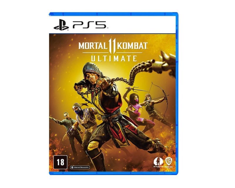 Jogo Mortal Kombat 11 Ultimate, Mídia Física, PS5