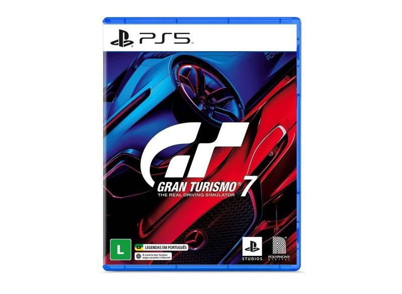 Jogo Gran Turismo 7, Mídia Física, PS5