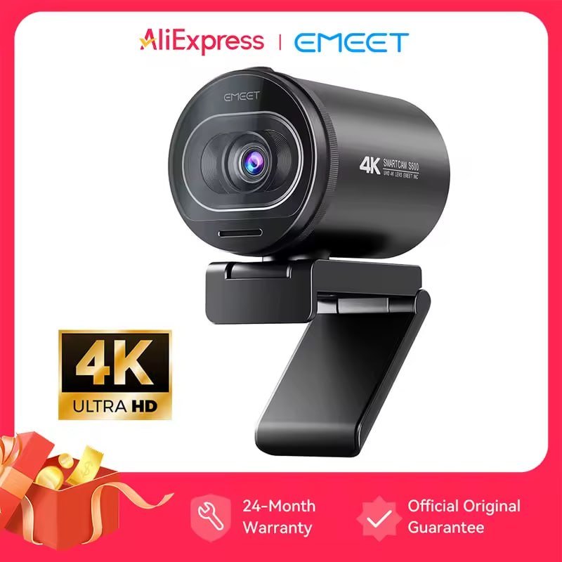 EMEET Webcam S600 4K