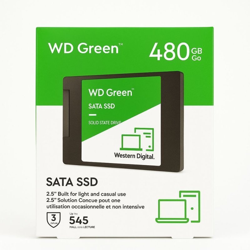 SSD WD Green 480GB INTERNO WESTERN DIGITAL SATA3