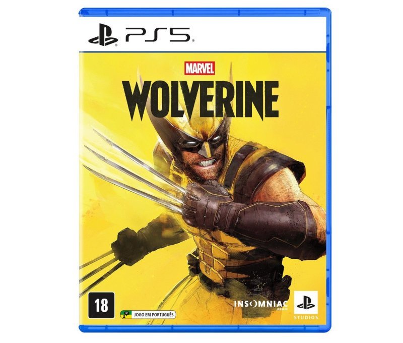 Jogo Marvel's Wolverine, Mídia Física, PS5