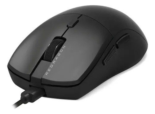 Mouse Gamer Ultraleve Redragon Neva Preto 6 Botões M815 Preto