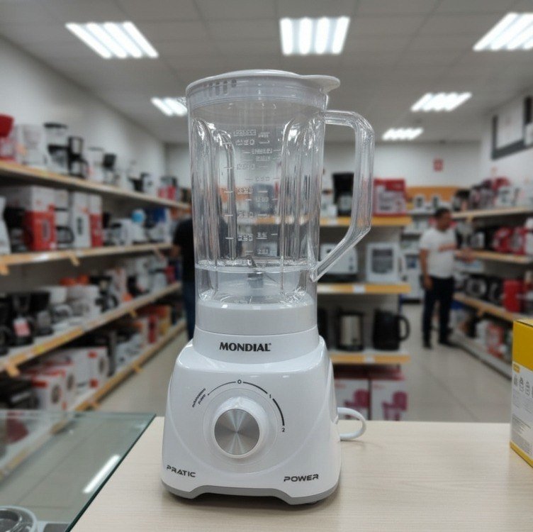 Liquidificador Pratic Power Mondial 550W - L-97-W + Frete Grátis