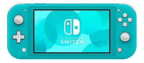 Console Nintendo Switch Lite 32GB Azul Turquesa Standard Tela 5,5'' Cor Azul-turquesa