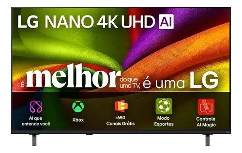 Smart TV 4K 85" LG NANO UHD AI NU855 2026
