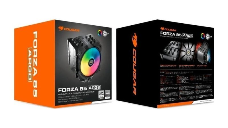 Cooler Para Processador Cougar Forza 85 Argb Premium Tower