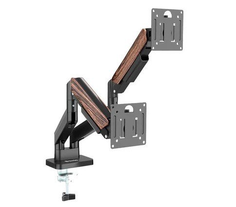 Suporte Articulado Para dois monitores Zinnia Rust 200
