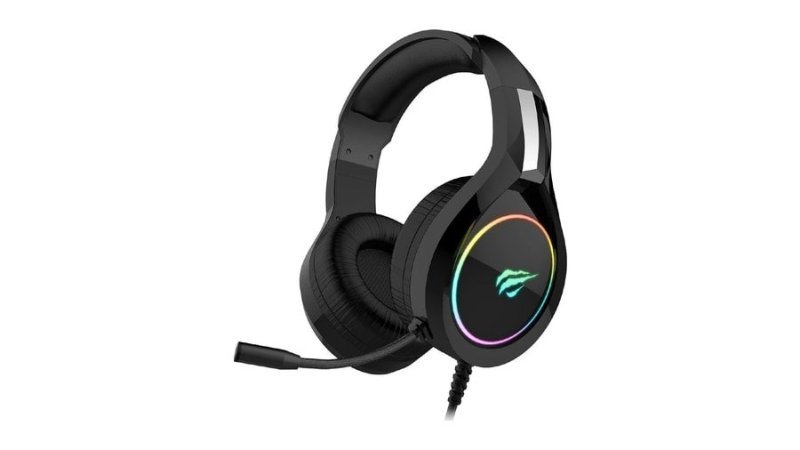 Havit Headphone Fone de Ouvido H2232d, Gamer, Iluminação Rgb