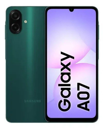 Celular Samsung Galaxy A07 256GB 8GB Câmera 50mp Verde