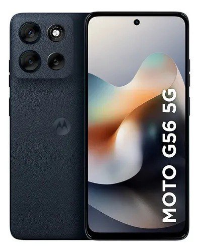 Smartphone Motorola Moto G56 5G 256GB 8GB RAM+8GB RAM Boost Tela 6,7” Câmera Dupla 50MP+08MP Grafite