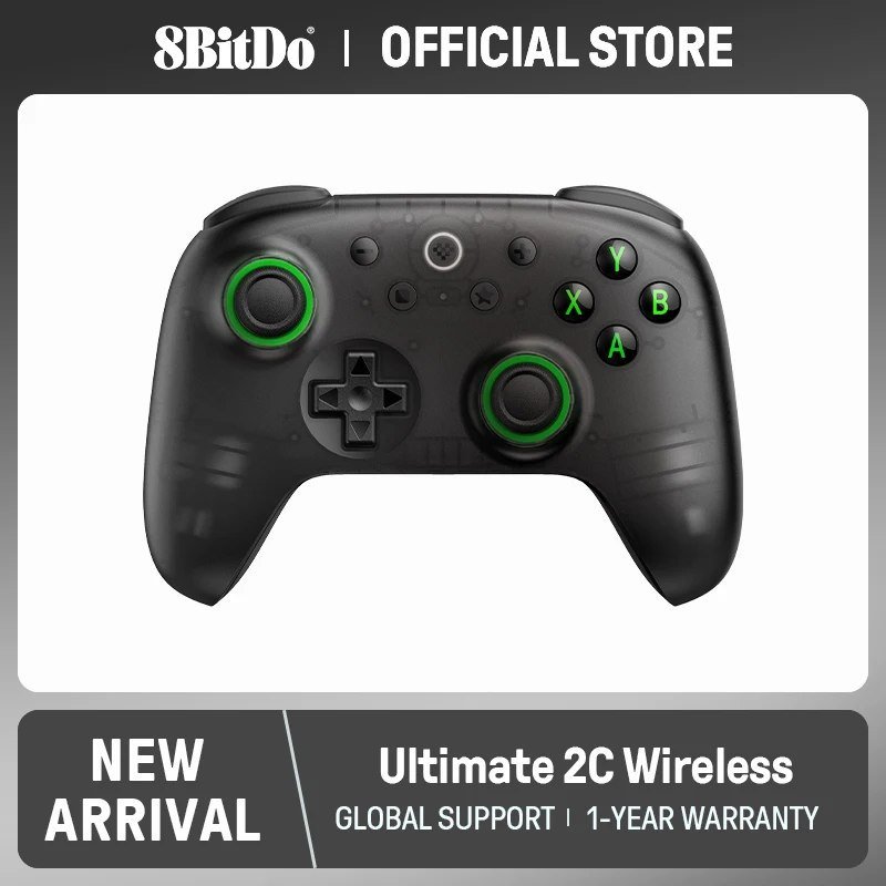 Controle 8BitDo Sem Fio Ultimate 2C Wireless