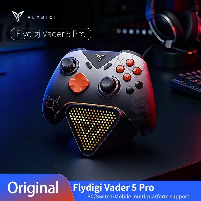 Controle Flydigi Vader 5 Pro, para PC/NS2/Móvel/Steam