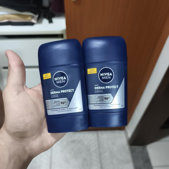NIVEA MEN Desodorante Stick Derma Protect Clinical 58g + Frete Grátis