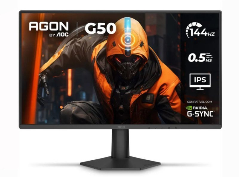 Monitor Gamer AOC AGON G50 27" IPS, 144Hz, 0,5ms