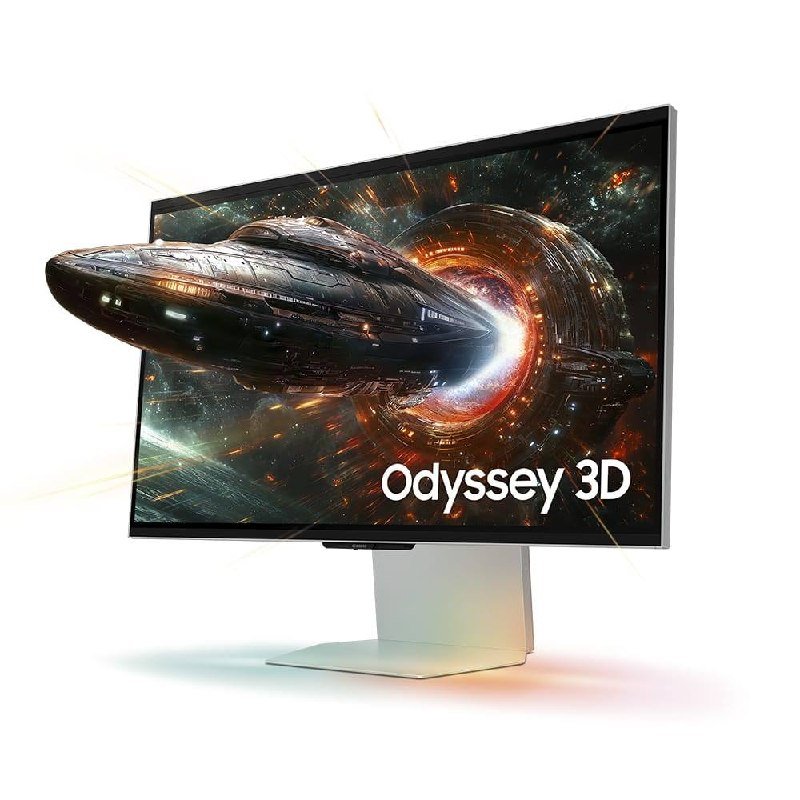 Monitor Odyssey 3D, sem óculos, 27", 4k, 165Hz, 1ms, HDMI, DP, USB