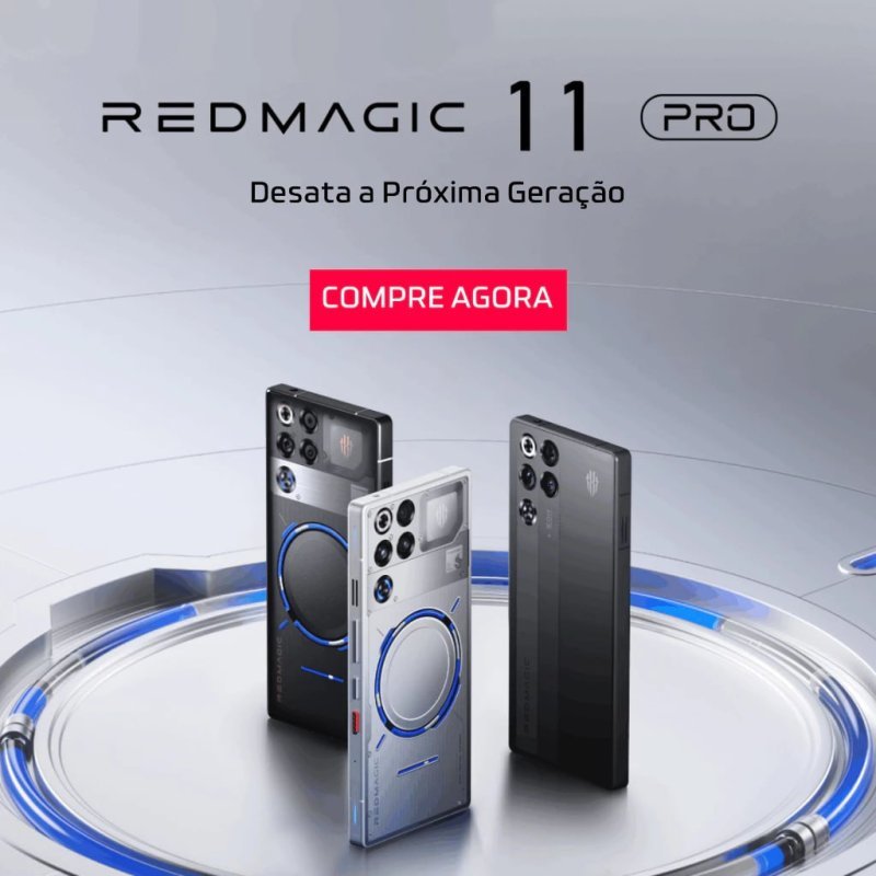 REDMAGIC 11 Pro Smartphone Gamer com Snapdragon 8 Elite