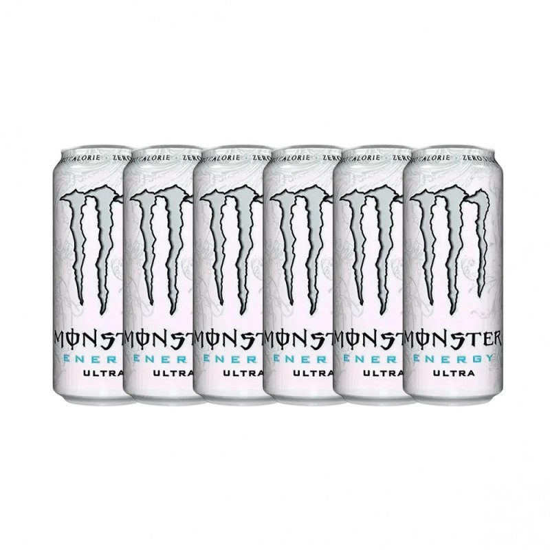 Kit com 6 Energético Monster Ultra Lata 473ml