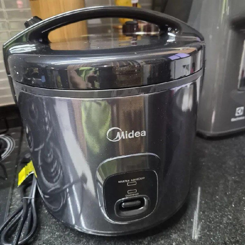 Panela De Arroz Elétrica 5L Midea 7 Xícaras Cozimento A Vapor