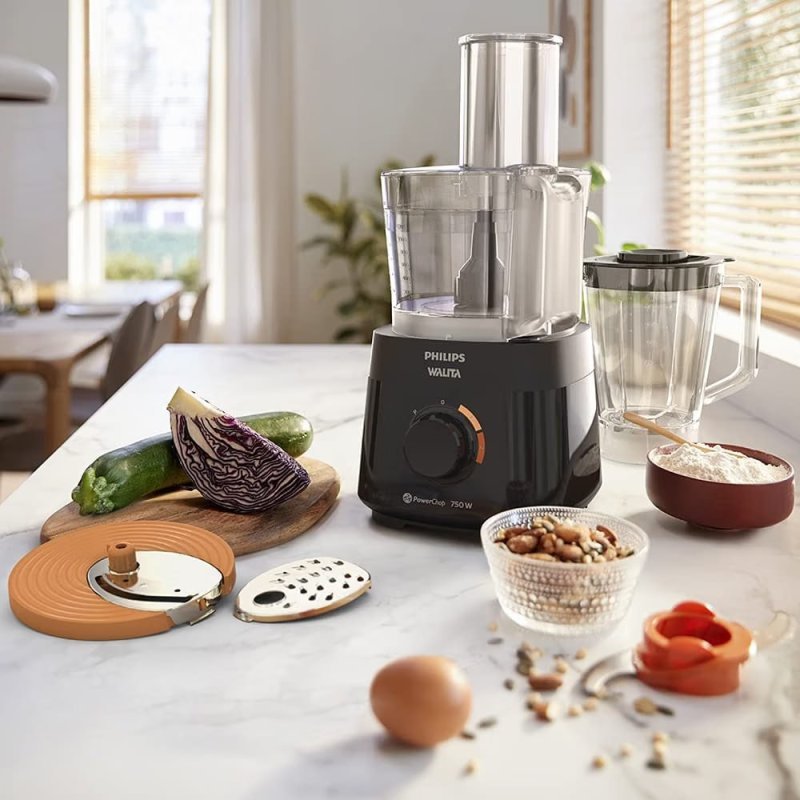 Philips Walita Multiprocessador PowerChop 750 4 Acessórios 750W 110V