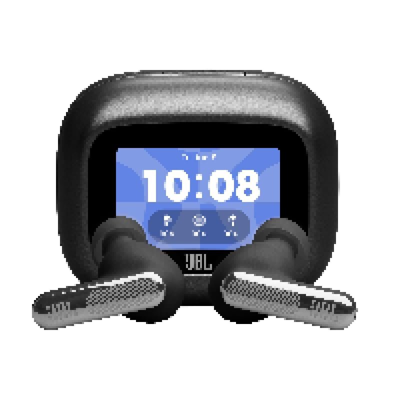 JBL Fone de Ouvido Bluetooth Live Beam 4 In-ear Tela de 1.45" Cancelamento de Ruído - Preto