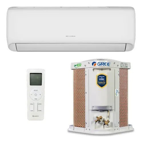 Ar Condicionado Split Hi Wall - Inverter R-32 G-classic Gree 9.000 BTUs Quente/Frio Monofásico