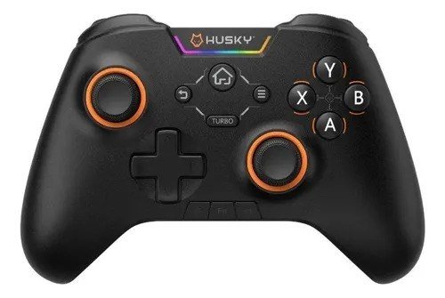 Controle Husky Hunter, Sem Fio, 24 Botões, Rgb, Preto Preto