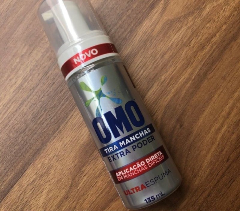 OMO Tira-Manchas Ultra Espuma Extra Poder Frasco 135Ml com Frete Grátis