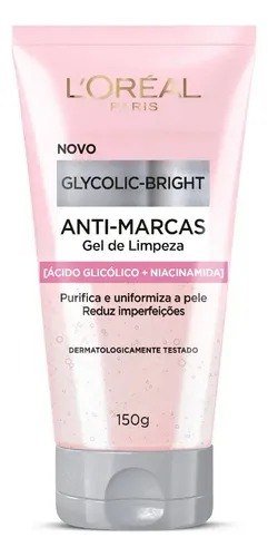 Gel De Limpeza Anti-marcas Glycolic-bright Loréal Paris 150g