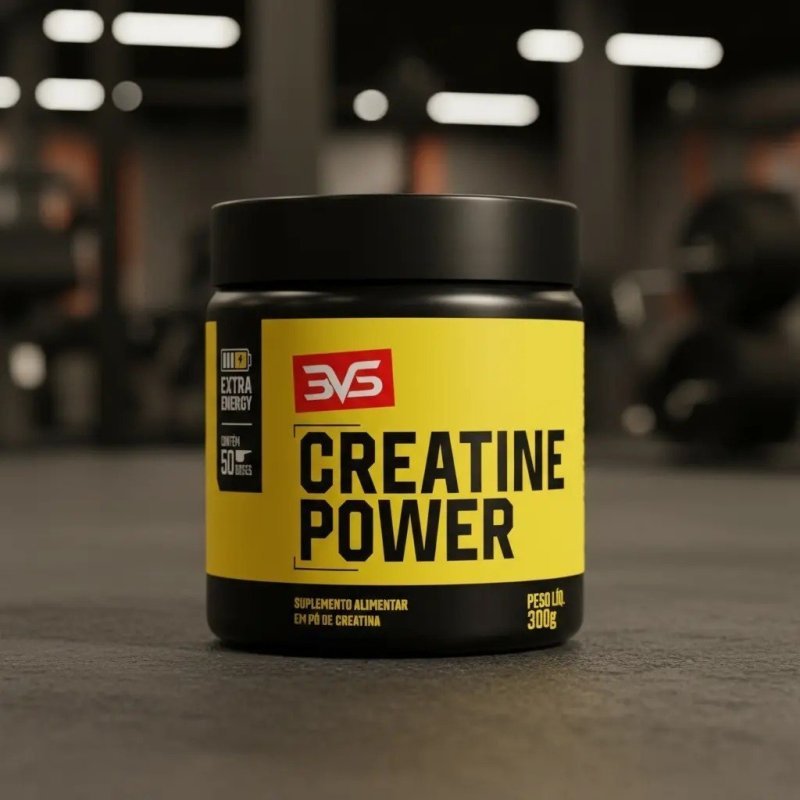 Creatina Monohidratada Power Extra Energy - 300g - 3VS Nutrition + Frete Grátis