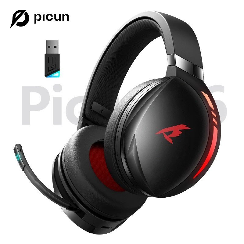 Headset Sem Fio Picun Kofire Ug-06, 65h, Tri-mode, Driver 50mm Titan