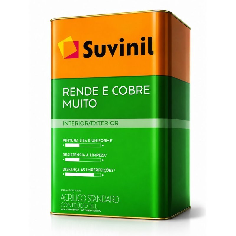 Tinta Rende & Cobre Muito Cores Básicas 18L Suvinil