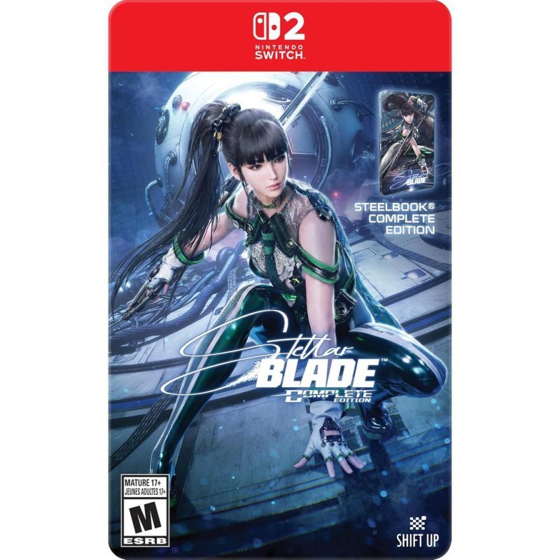 Stellar Blade Complete SteelBook Edition Switch 2 Mídia Física