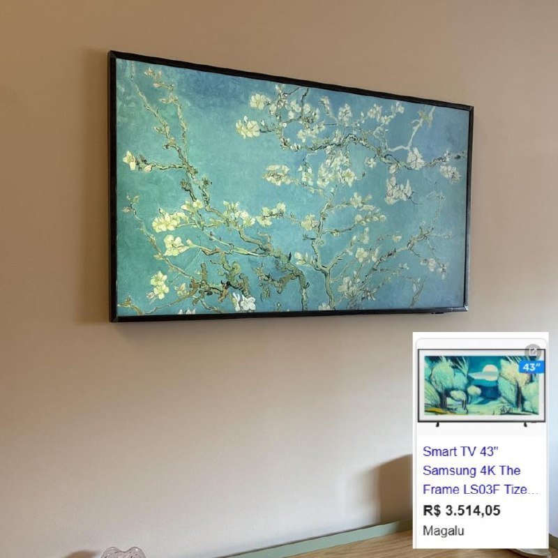 Samsung Vision AI TV 43 The Frame 4K LS03F 2025