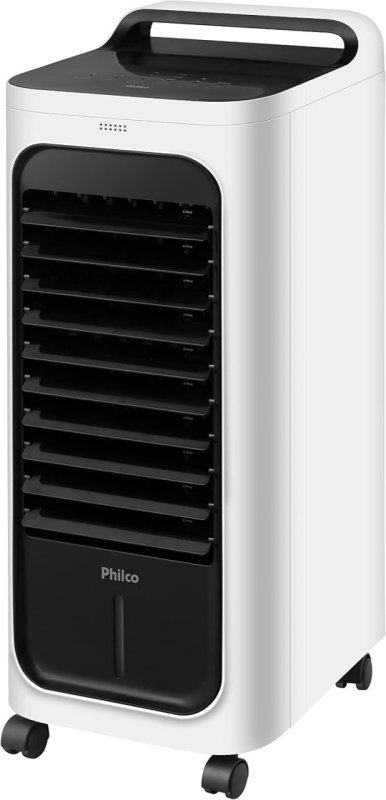 Philco Climatizador PCL10QF Display Touch 5 em 1 5L 220V Branco Portátil