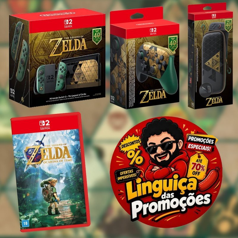 Pré-Venda The Legend of Zelda Ocarina of Time Remake para Switch 2