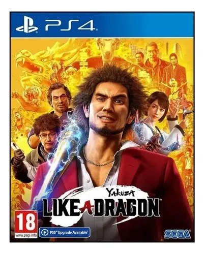Yakuza: Like A Dragon Ps4 Edição Física Standard