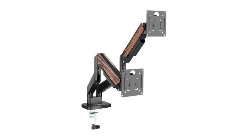 Suporte Articulado Para Monitor Zinnia Rust 200, 17 Pol a 32 Pol, Preto, ZNO-RUST200-BL01