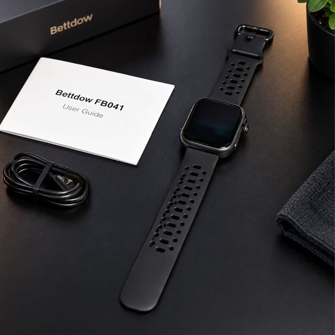 Smartwatch Bettdow FB041 GPS Alexa IP68 Preto + Frete Grátis