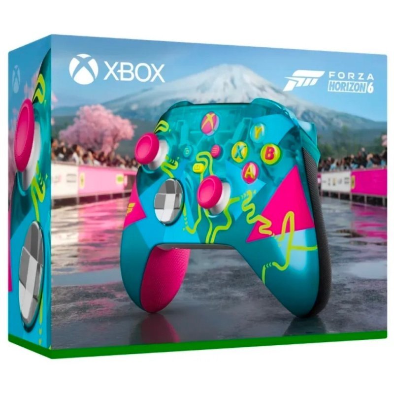 Controle Sem Fio Xbox Forza Horizon 6 Edição Limitada Azul-celeste Pronta Entrega